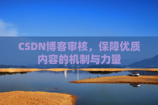 CSDN博客审核,保障优质内容的机制与力量